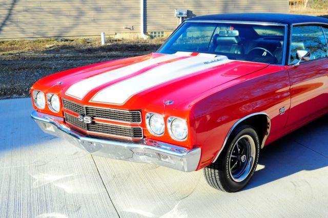1970 Red Chevrolet Chevelle Coupe