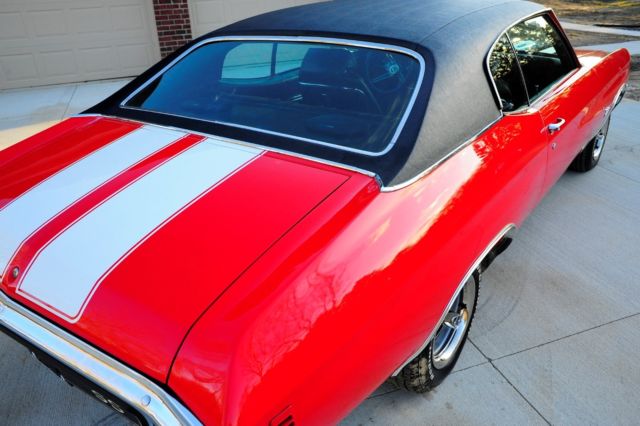 1970 Red Chevrolet Chevelle Coupe