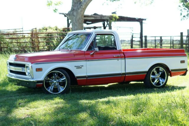 1970 Orange Chevrolet C-10