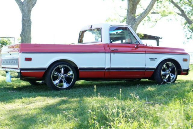 1970 Orange Chevrolet C-10
