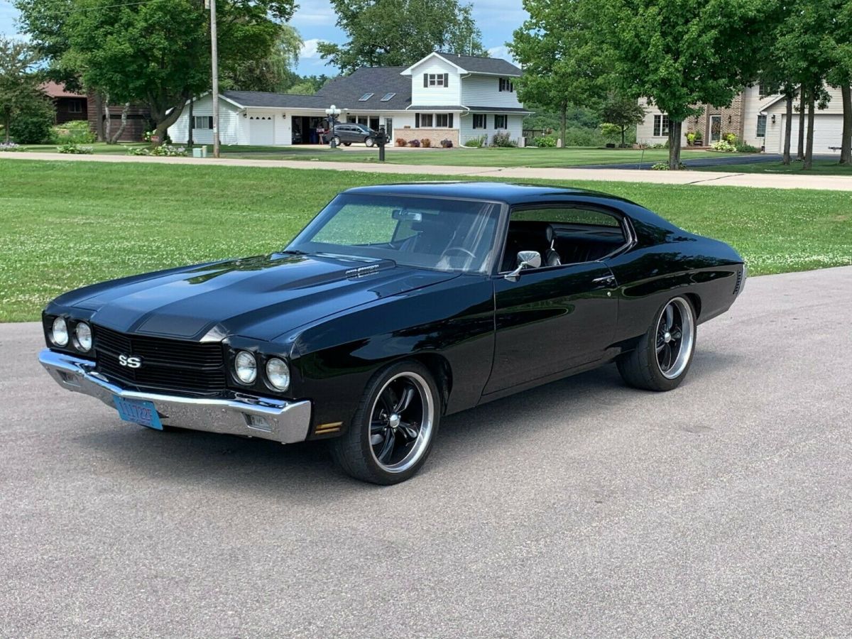 1970 Black Chevrolet Chevelle Coupe