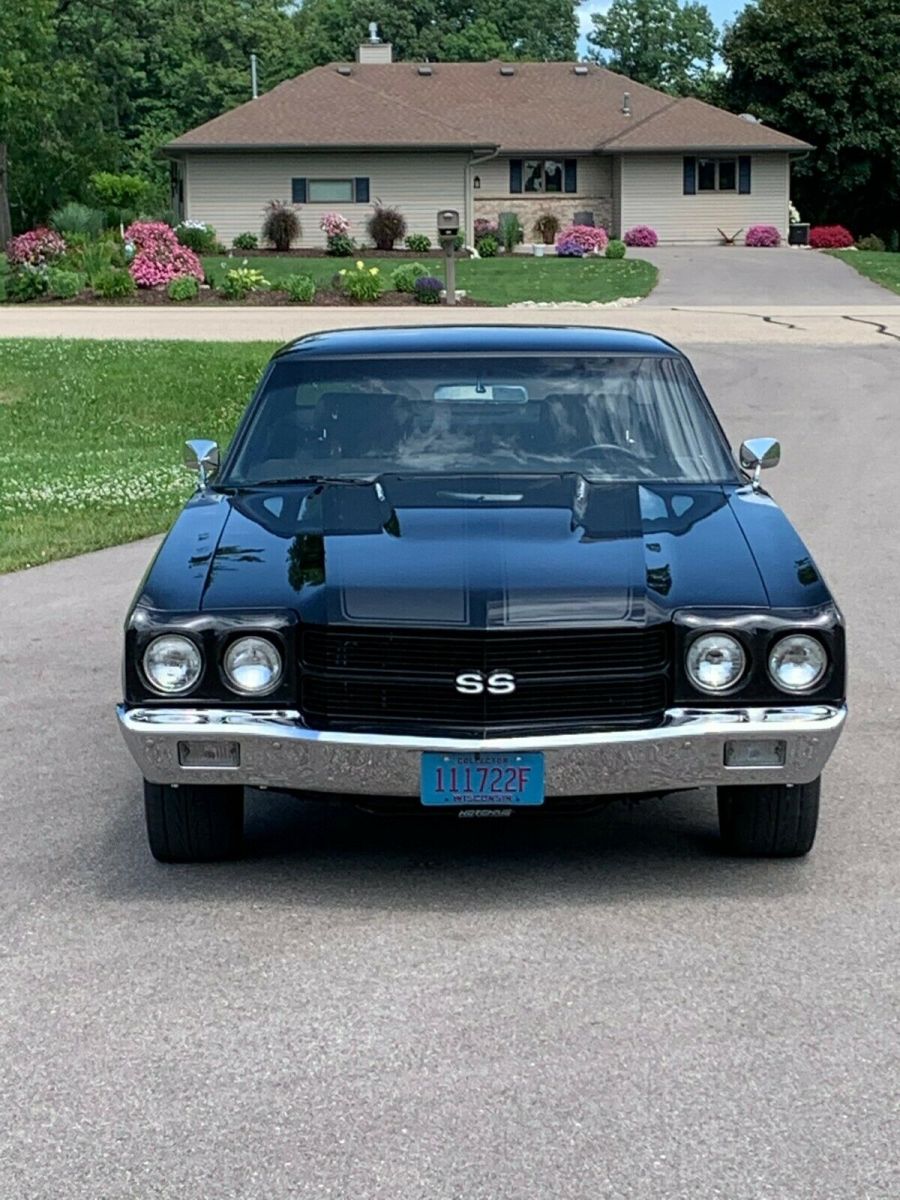 1970 Black Chevrolet Chevelle Coupe