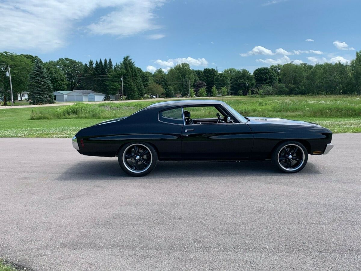 1970 Black Chevrolet Chevelle Coupe