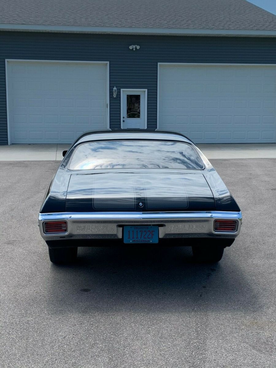 1970 Black Chevrolet Chevelle Coupe