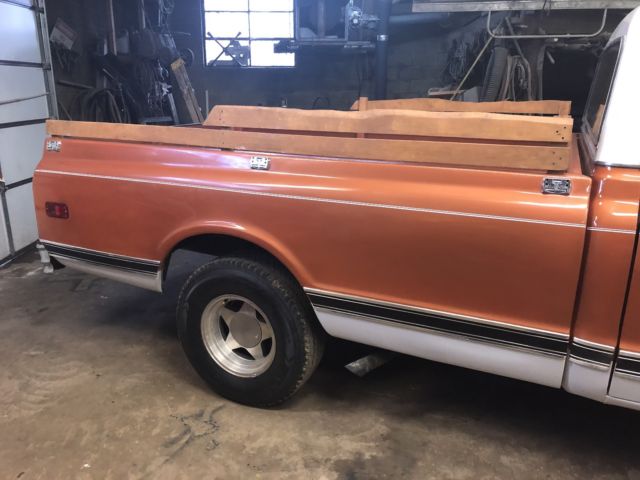 1970 copper Chevrolet C-10 truck
