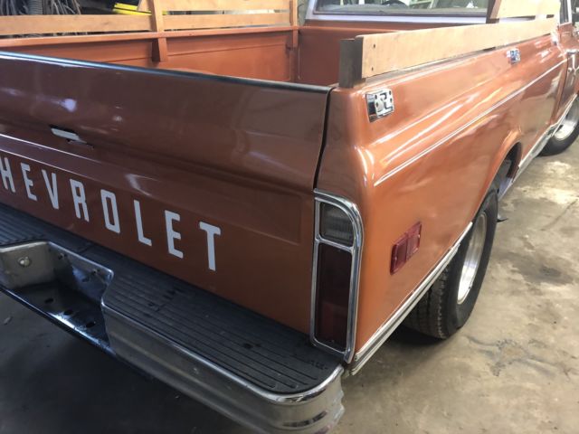 1970 copper Chevrolet C-10 truck