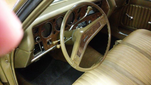 1970 Gold Chevrolet Monte Carlo Coupe