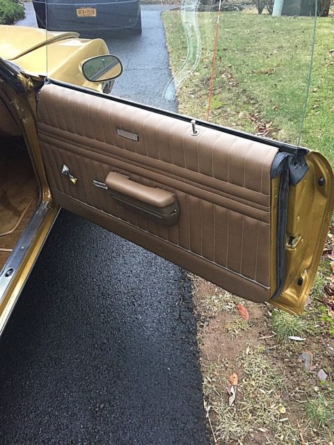 1971 gold Pontiac Le Mans Coupe