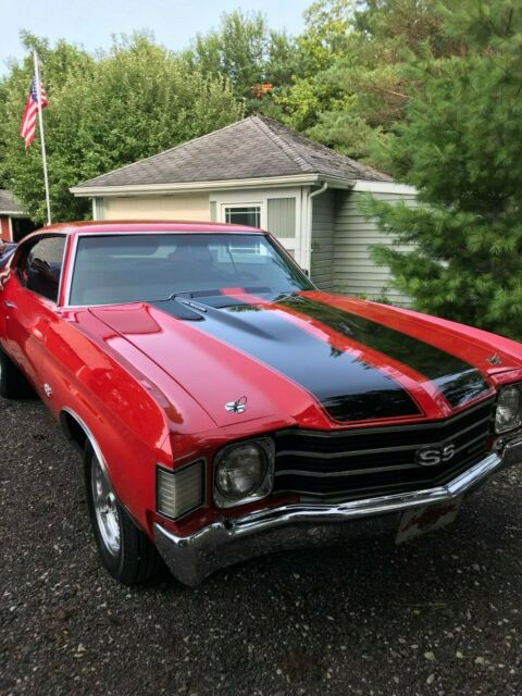 1972 Red Chevrolet Chevelle