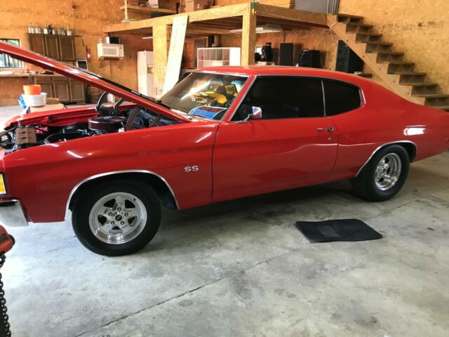 1972 Red Chevrolet Chevelle