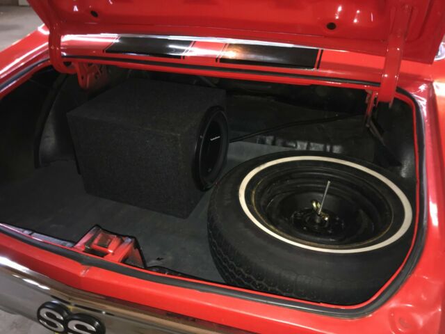 1972 Red Chevrolet Chevelle