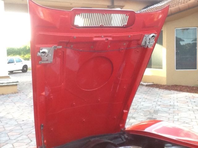 1973 Red Chevrolet Corvette Coupe