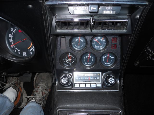 1973 Blue Chevrolet Corvette Coupe