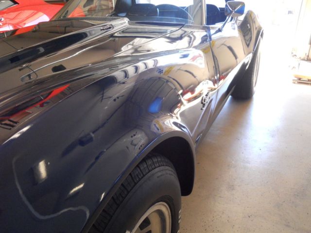 1973 Blue Chevrolet Corvette Coupe
