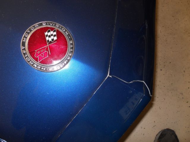 1973 Blue Chevrolet Corvette Coupe