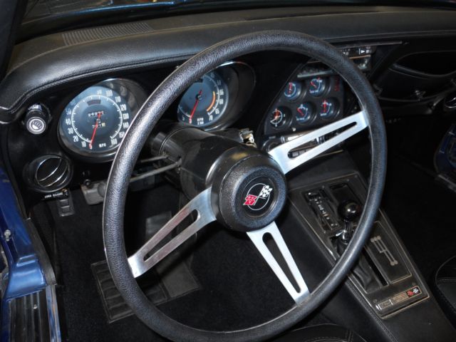 1973 Blue Chevrolet Corvette Coupe