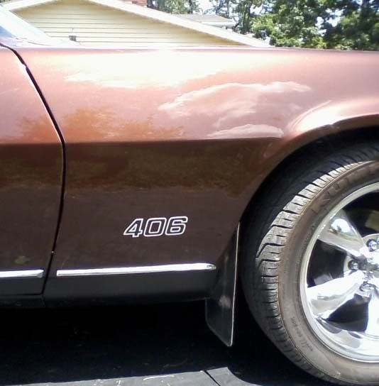 1974 copper brown Chevrolet Camaro Coupe