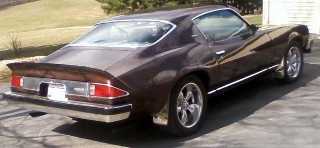 1974 copper brown Chevrolet Camaro Coupe