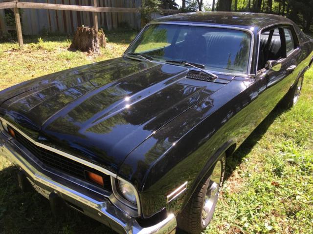 1974 Black Chevrolet Nova