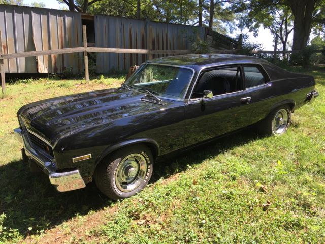 1974 Black Chevrolet Nova