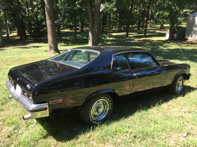 1974 Black Chevrolet Nova