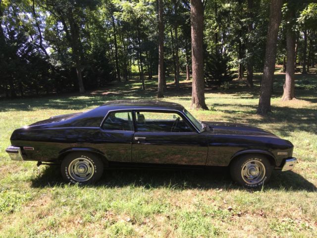 1974 Black Chevrolet Nova