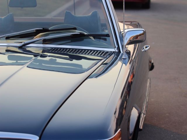 1974 Blue Mercedes-Benz SL-Class Convertible + Hard Top