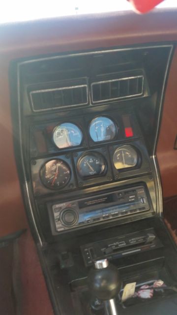 1978 Silver Chevrolet Corvette t-top