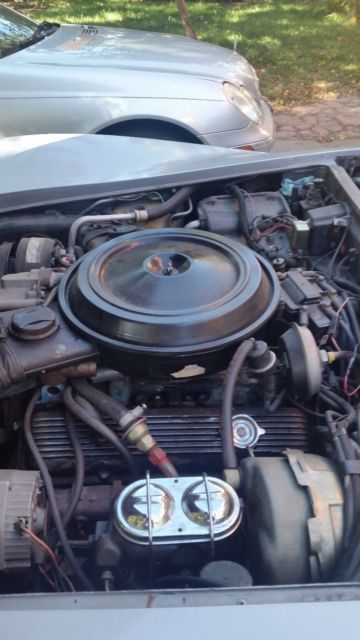 1978 Silver Chevrolet Corvette t-top