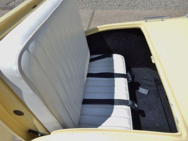 1979 Pale Yellow Ford Model A Roadster