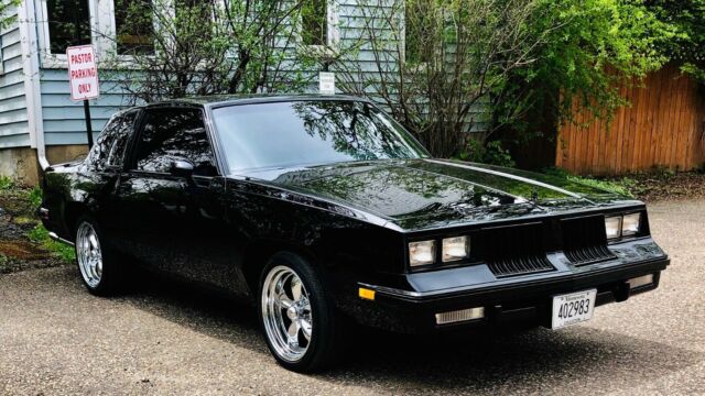 1984 Black Oldsmobile Cutlass Coupe