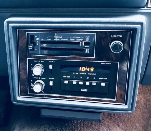 1984 Black Oldsmobile Cutlass Coupe