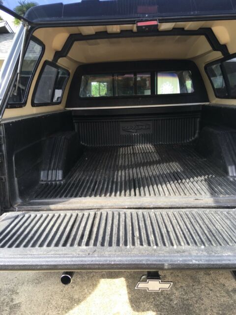 1985 Black Chevrolet C/K Pickup 1500 Standard Cab Pickup