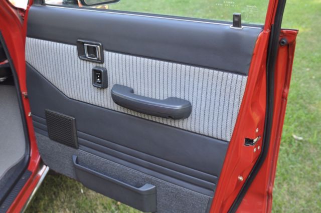 1988 Red Toyota Land Cruiser SUV