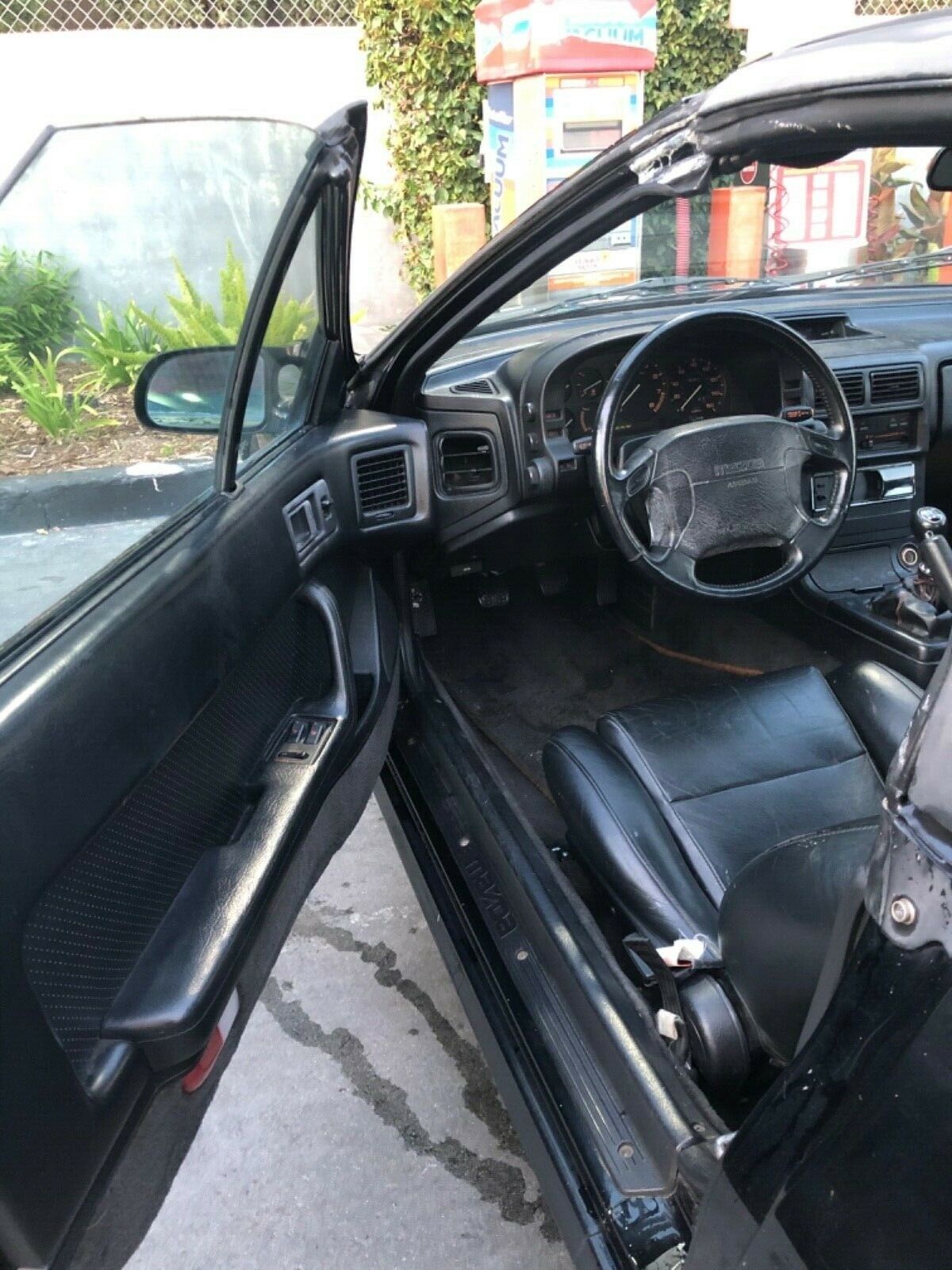 1991 Black Mazda RX-7 Convertible