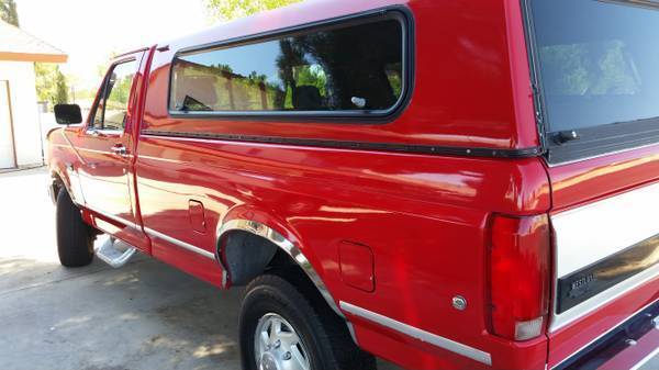 1992 Red Ford F-250