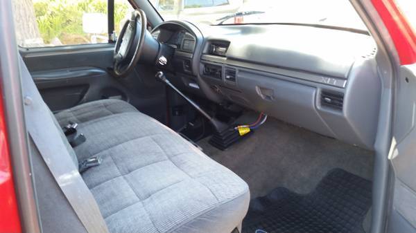 1992 Red Ford F-250