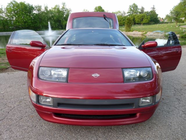 1993 Red Nissan 300ZX Hatchback
