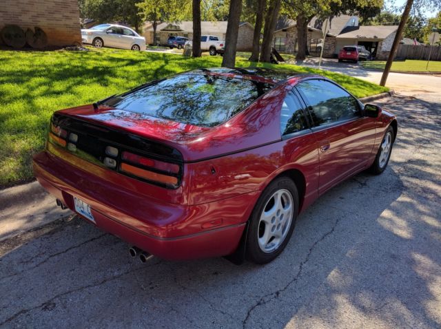 1993 Red Nissan 300ZX Hatchback