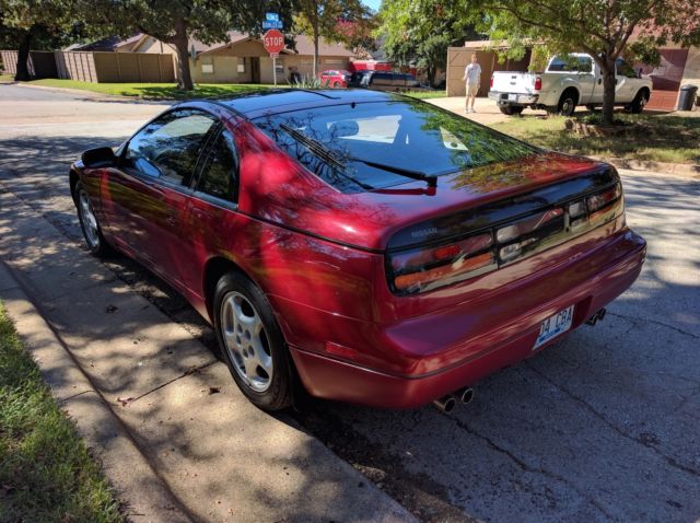 1993 Red Nissan 300ZX Hatchback