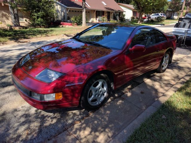 1993 Red Nissan 300ZX Hatchback