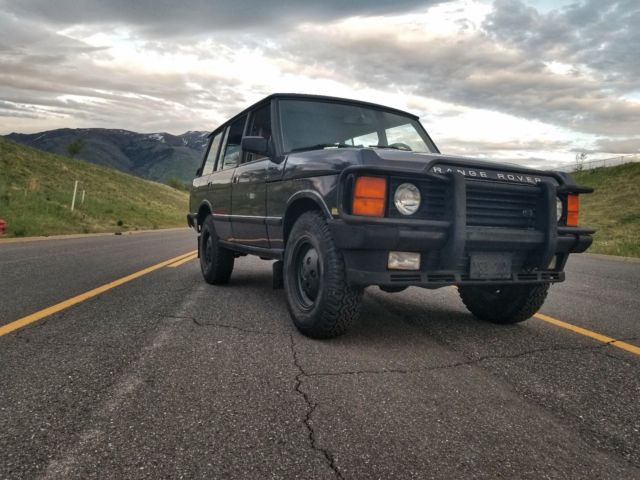 1994 Blue Land Rover Range Rover SUV