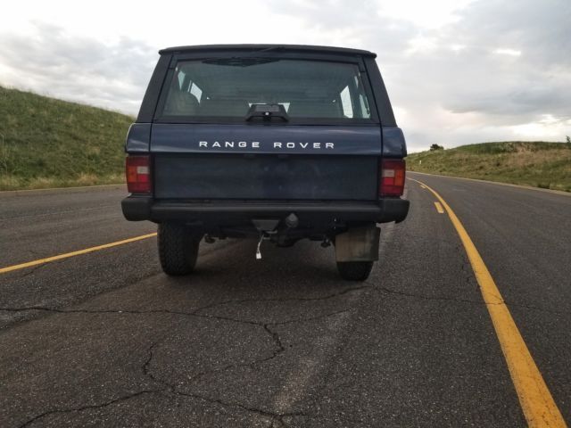 1994 Blue Land Rover Range Rover SUV