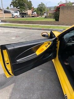 1994 Yellow Ford Mustang