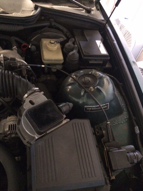 1994 Metalic Green BMW 3-Series Convertible