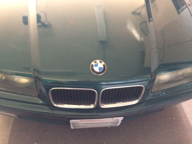 1994 Metalic Green BMW 3-Series Convertible