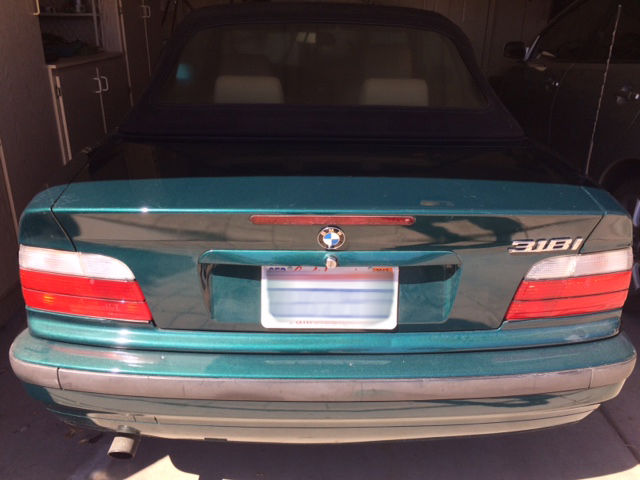 1994 Metalic Green BMW 3-Series Convertible