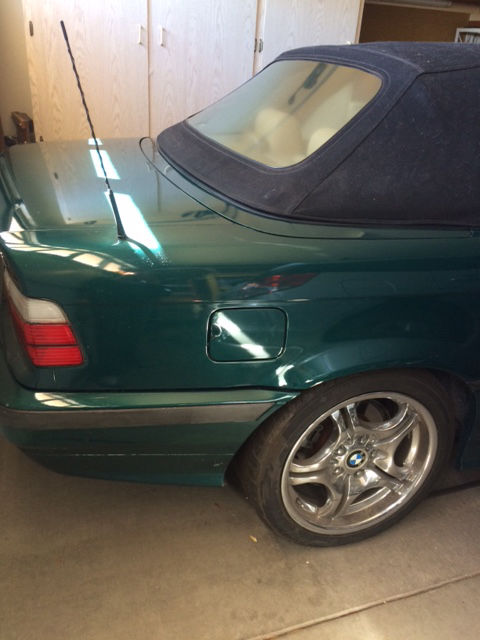 1994 Metalic Green BMW 3-Series Convertible