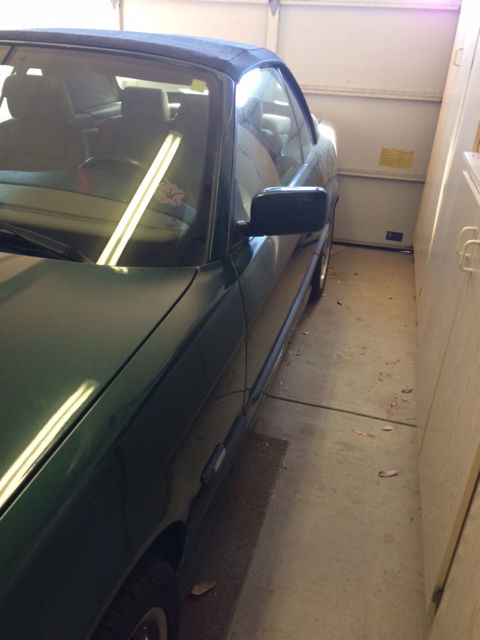 1994 Metalic Green BMW 3-Series Convertible