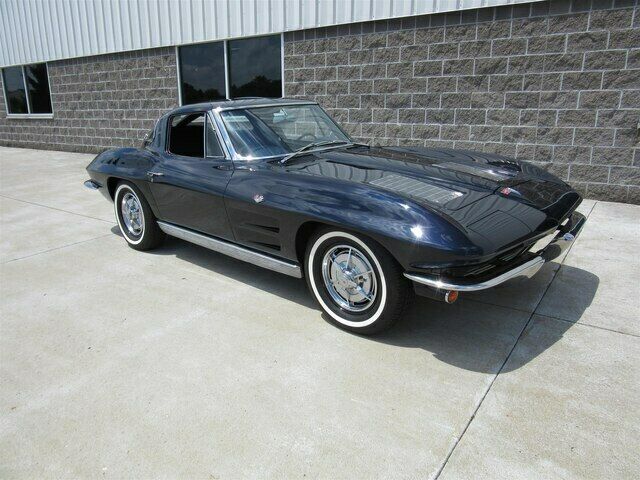 1963 Blue Chevrolet Corvette Coupe